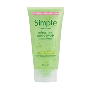 Refreshing Facial Wash For Sensitive Skin 150ml _ Simple