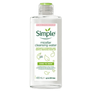 Kind to Skin Micellar Cleansing Water 400ml _ Simple
