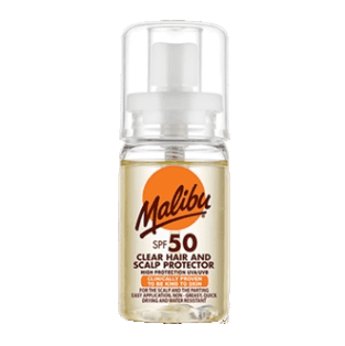 Clear Hair and Scalp Protector Spf50 for The Scalp and The Parting 50ml _ Malibu