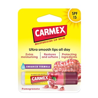 Ultra Smooth Lips All Day Spf15 Moisturizing Lip Balm POMEGRANATE 4.25gr _ CARMEX