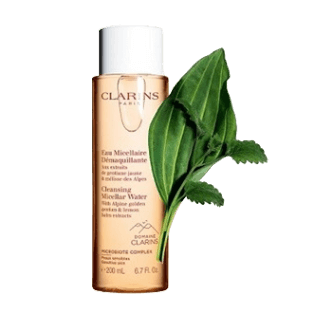 Cleansing Micellar Water With Alpine Golden Gentian & Lemon Balm Extract 200ml _ CLARINS PARIS