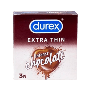 Extra Thin Intense Chocolate 3 Condoms _ durex