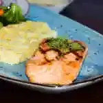 Grilled salmon