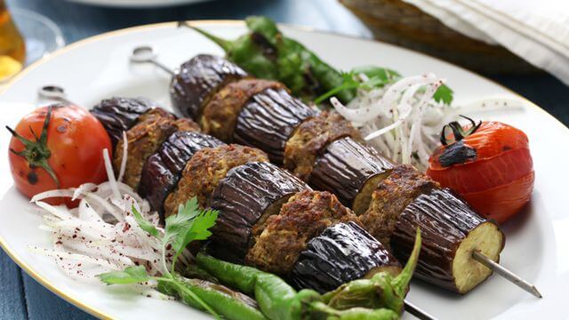 Eggplant Kebab