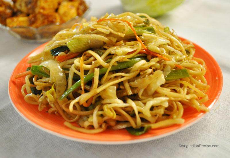 Fried Noodle with Vegetables		 