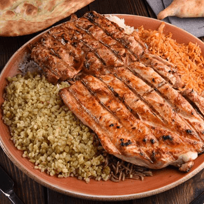 Chicken Shawarma on Rice