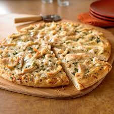 Plain Chicken Pizza