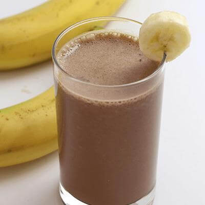 Banana and Chocolate Cocktail